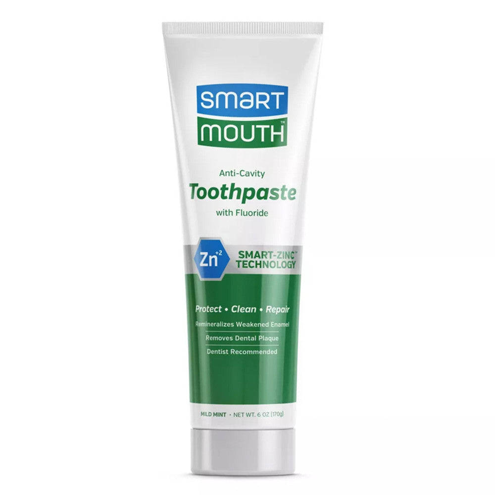Smartmouth Whitening Toothpaste, Great Mint Flavor, 6 Oz